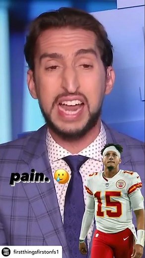 Nick's in real pain after Kansas City falls to Baltimore | FIRST THINGS FIRST #shorts