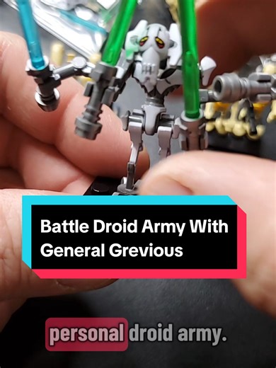 Massive Droid Army #Droid #starwars #buildingbricks #generalgrevious #lego
