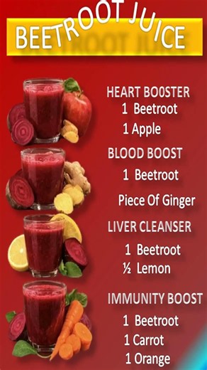 Best Beetroot Juice Recipes to Boost Energy Naturally🥤❤️