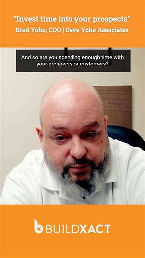 Buildxact | Estimating, takeoff & PM software for construction on Instagram: "In order to succeed in sales, you need to spend time to learn about your prospects. Check out these great tips from Brad Yoho, COO of Dave Yoho Associates, to help level up your sales efforts. 💯 #construction #constructionindustry #salestips"