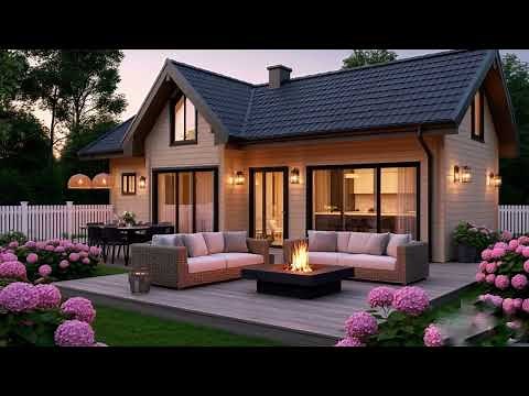 Relaxing Tour of a Dream Cottagecore House with Garden & Cozy Wood Interior
