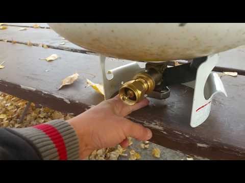 How to safely refill 1lb propane cylinders so it's full - Full Time Rving