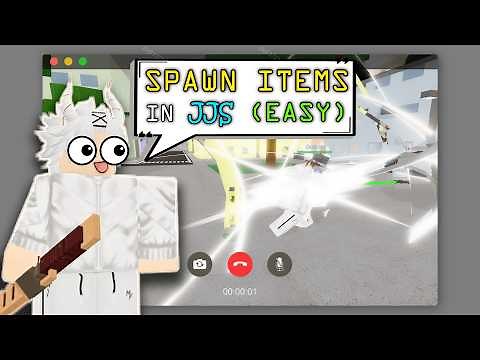 How to SPAWN ITEMS in JJS (EASY)