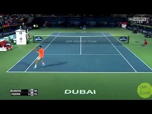 Roger Federer vs Novak Djokovic Highlights 2015 Dubai Final
