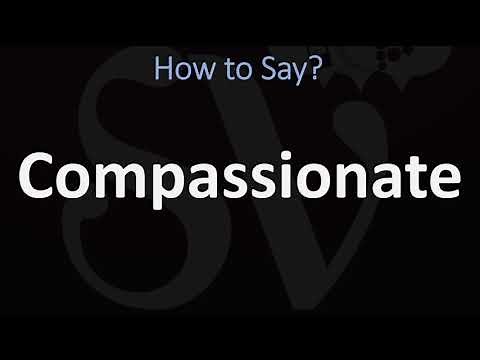 How to Pronounce Compassionate? (CORRECTLY)