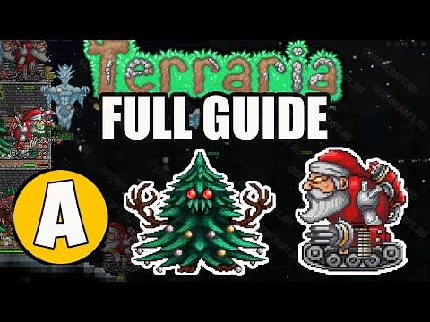 Terraria Frost Moon (FULL GUIDE) (EASY) (no Christmas) | Terraria 1.4.4.9 Frost Moon