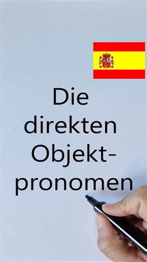Spanish: Direct object pronouns | Accusative pronouns Complemento Directo explained simply #spanish