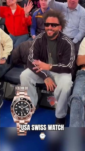 Marcelo Vieira Wears the Rolex GMT-Master ‘Root Beer’ in 18k Rose Gold #shorts