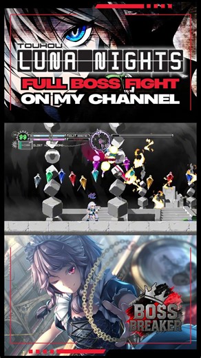 Flandre Boss Fight I Touhou Luna Nights (No Damage)