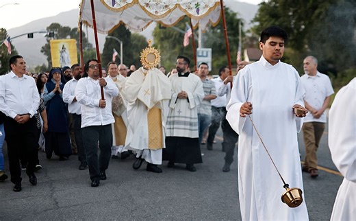 Archdiocese responds to pastor's ‘idolatrous’ rant by encouraging Eucharistic processions - LifeSite