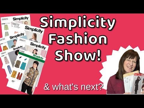 My Simplicity Sews from 2025 & My Picks for 2026