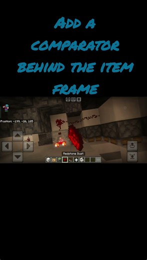 how to make hidden stairs in Minecraft #minecraft #redstone