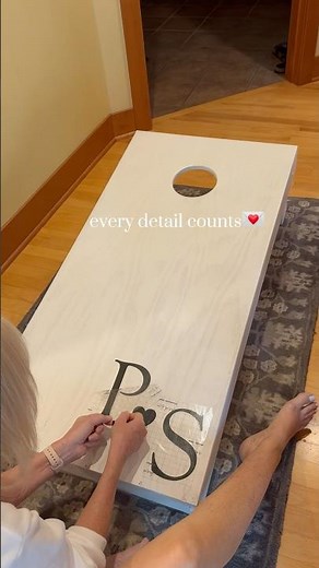 Your wedding guests will love it #beanbags #cornhole #wedding #diy #details #p.s.weloveyou