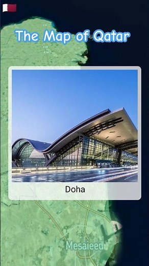 The map of Qatar #travel #history #viralvideo #trending #foryou #geographythroughmaps #map #mapguide