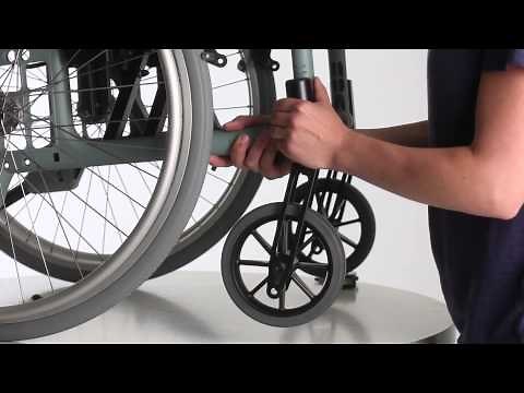 Etac Cross 5 - How to adjust castor housing