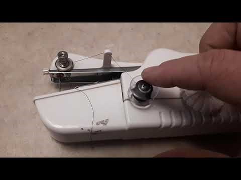 How to Thread and Repair Singer Handy Stitch Part 1