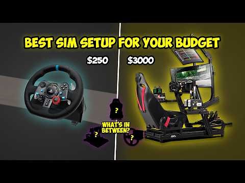 ($250, $500, $1250, $3000!) Best Sim Racing Gear for Every Budget