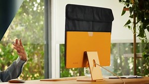 Protect Dust Cover for 24 Inch iMac, iMac Display Apple All-in-one Computer Screen Protector (Red)