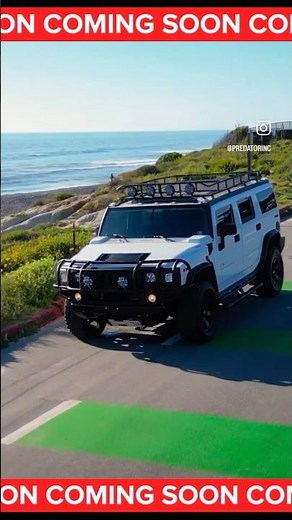 Coming soon: Predator-built LMM Duramax Hummer H2 with several upgrades.