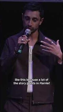 Though the works of Shakespeare, Riz Ahmed woke up to the way the world actually is