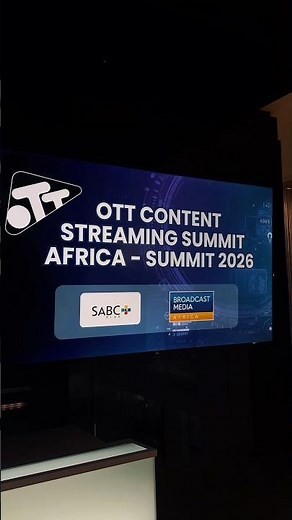 Recap of the past 2 days at the OTT Content Streaming Summit in Cape Town