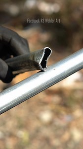 one of the best techniques in welding thin round pipes | R3 Welder Art