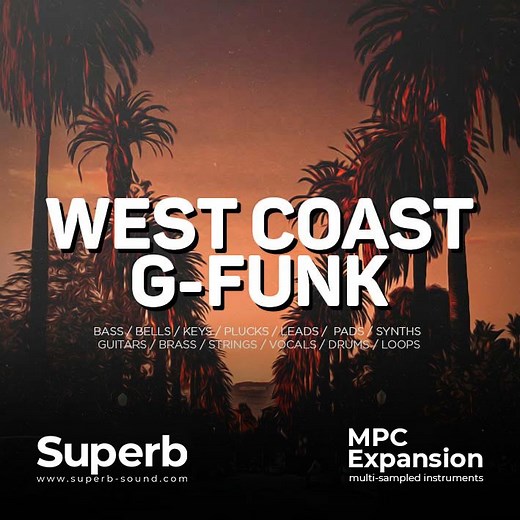 West Coast G Funk (MPC Expansion) - MPC One, MPC Live...