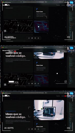 Página web desarrollada desde cero con HTML, CSS y JavaScript.