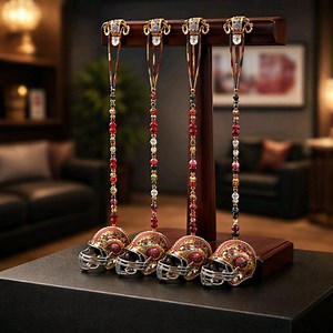 NFL Mini Bling 49ers Car Charm Helmet - Etsy Canada