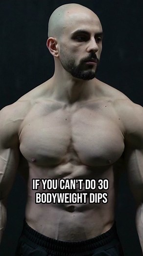 Start With High Rep Dips! #dips #calisthenics #highreps #buildmuscle #weightedcalisthenics #bodybuilding #leanmuscle #chestworkout #pecs