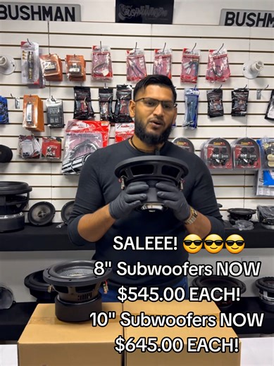BASS LOVERS THIS ONE’S FOR YOU! 🚨 The Elektra Mobile Audio SW8C 8” & SW10C 10