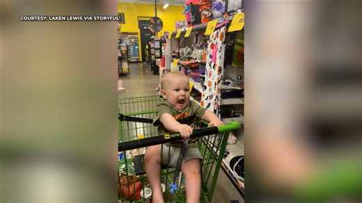 Video: Baby's reaction to Ghostface mask is horror movie-worthy