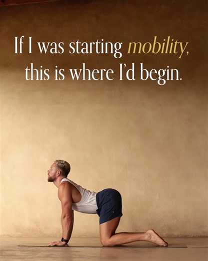 Tom Wilson-Leonard on Instagram: "If I was starting mobility, this is where I’d begin. Lately I’ve been noticing this more and more: real change comes from repetition, not constantly adding more. We’re surrounded by new ways to move, which can be inspiring - but practice is something you return to. Familiarity creates safety. Safety creates ease. And ease doesn’t mean it’s always easy - it means there’s a baseline your body can trust. Many of these movements are ones I’ve been doing for over thr