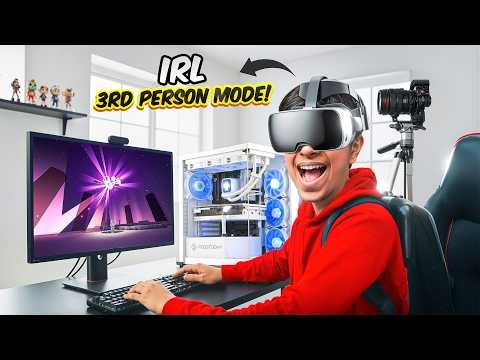 I Beat Minecraft in IRL 3rd Person Mode