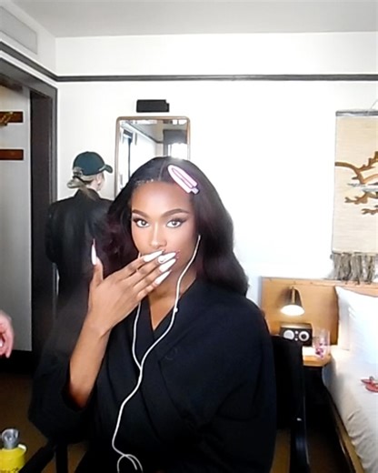 Coco Jones on Instagram: "Grammys 25 🍷"