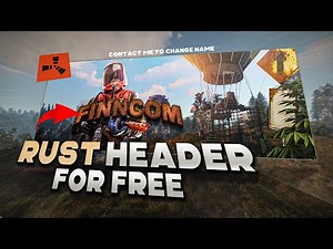 RUST Header/Banner Speedart – Free PSD Template! (2025)