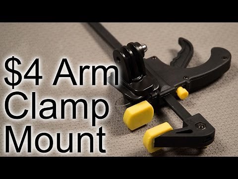 DIY $4 Arm Clamp Mount: GoPro Tips and Tricks