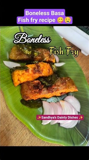 Boneless Basa fish fry recipe 🤤#bonelessfish#youtubeshorts #easyrecipe #cookingshorts #fishfry#yummy