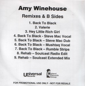 Amy Winehouse - Remixes & B Sides
