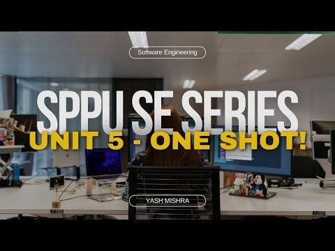 Software Engineering One Shot | Unit - 5 | SPPU SE Series | SPPU | SoloScholar