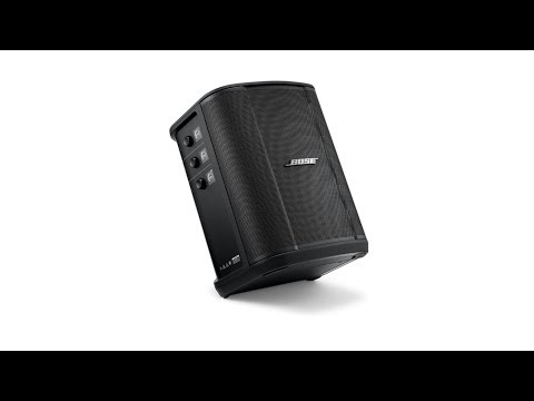 Bose S1 Pro+ Review Wireless PA System Portable Speaker for Musicians DJs Black