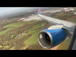 G-LSAC,B757-200,Jet2.Push back,Engine start,Take off from Manchester to Tenerife. RB211 spools up!