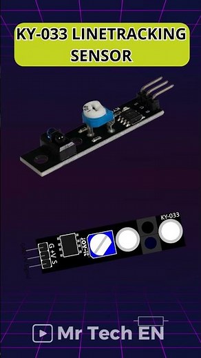 KY-033 LINETRACKING SENSOR #arduino #esp32 #esp8266 #sensor