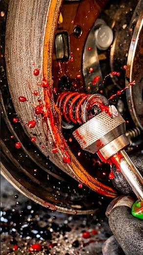 How to Use a Brake Shoe Hold Down Spring Tool Fast #shorts