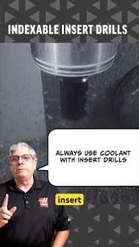 If you’re drilling big holes without indexable inserts…you’re working harder than you need to #haas