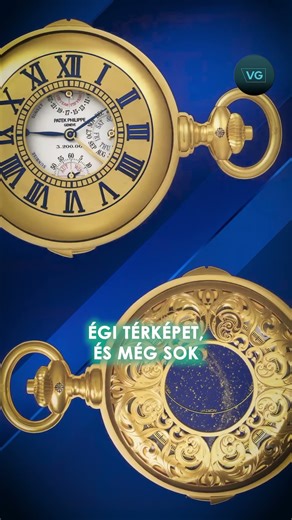 A Patek Philippe legendás Star Caliber 2000 zsebóra-szettje előkerült #vg #világgazdaság #óra