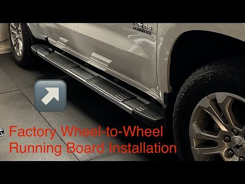 How to Install Chevy Silverado/GMC Sierra Running Boards ‘19-‘24