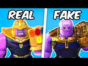REAL vs FAKE Lego...