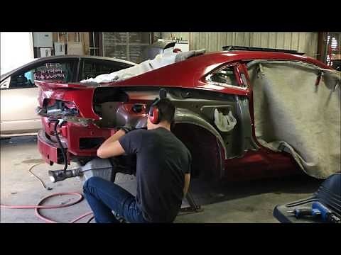 2014 Camaro Quarter Panel Replacement Pt.1