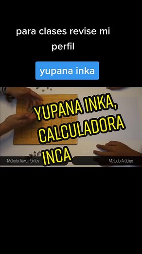 La palabra yupana, derivada del quechua yupay (contar), se define comúnmente como un ábaco o instrumento utilizado para realizar operaciones aritméticas y matemáticas, que se remonta a la época de los incas. demostrar la realización de operaciones aritméticas sin cálculos numéricos mentales, mediante el reconocimiento de patrones y movimientos del método Tawa Pukllay, con elementos monovalor o multivalor en la Yupana o calculador Inca. Antecedentes: Desde los primeros años del siglo XX se realiz